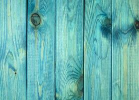Viejo fondo o textura de madera pintada de azul foto