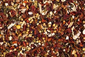 Spice texture or background photo
