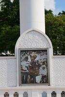 Kuala Lumpur, Malaysia on May 22 2023. A monument to the Declaration of Independence of Malaysia photo