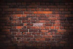 Old brick wall background photo