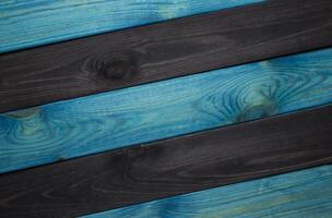 Dark blue wood background photo