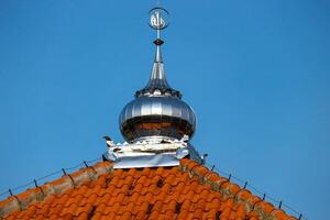 This is a photo of a simple mosque dome