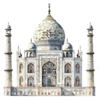 3 D Rendering of TajMahal Bringing the Beauty of Agra's Marvel to Life png