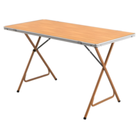 3D Rendering of a Portable Table for Picnic on Transparent Background png