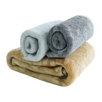 3D Rendering of a Towels on Transparent Background png