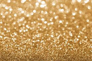 Golden glitter background. photo