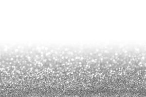 Silver sparkle. Glitter background. photo