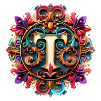 boho céleste thème alphabet conception png