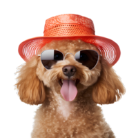 Cute and fun dogs on transparent background png