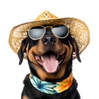 Cute and fun dogs on transparent background png