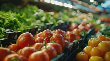 el satisfacción de secundario local agricultores y pequeño negocios mientras compras para sano sostenible comida opciones foto