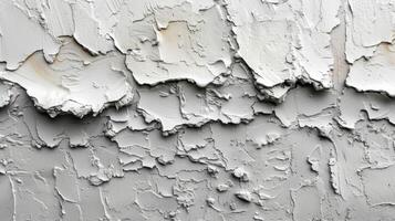 A detailed shot of a textured plaster wall in a light grey hue creating a subtle and elegant backdrop for any room photo