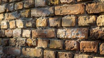 The classic beauty of traditional brickwork brought to life by the dedication and skill of the mason photo