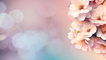 Flower background aesthetic photo