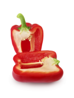 red sweet pepper, transparent background png