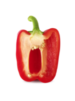 rood zoet peper, transparant achtergrond png