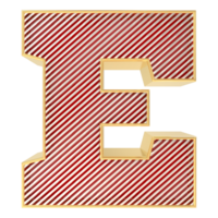 Fonte e 3d render png