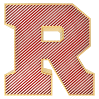 Fonte r 3d render png