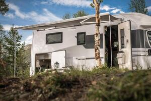 Dry Camping In a Camper Van photo