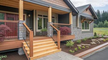 Make aging in place a reality with accessibility upgrades like a ramped entrance wider doorways and grab bars strategically p throughout the home photo