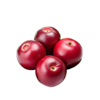 A close-up of ripe cranberries png