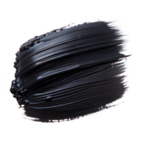 en djärv slägga av svart måla slingor textur png