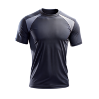 Short-sleeved sports t-shirt with a gradient design png