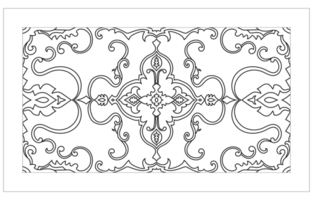 black stripes of the carpet For decorating and coloring png