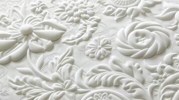 A set of ornate quilting templates crafted from highquality acrylic for longlasting use photo