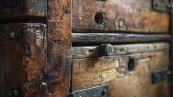 A small hidden compartment for storing prized and rare wines accessible only to the owner of the cellar photo