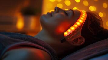 The infrared heat trates deep into the muscles easing any aches and pains and allowing for complete relaxation. photo