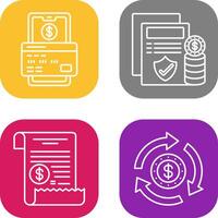 Payment and Protection Icon vector