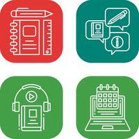 Learning Tools and Education Icon vector