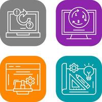 Incubator and Inovation Icon vector