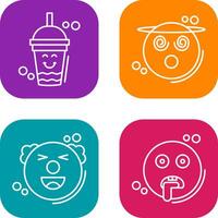 Drink and Dizzy Icon vector