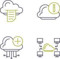 File and Information Icon vector