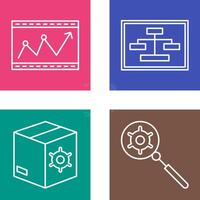 SEO and Seo Structure Icon vector