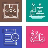 Premium Product and Stock Icon vector