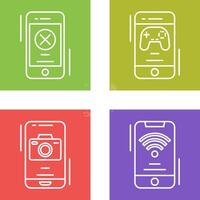 Block and Game Icon vector