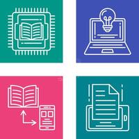 Cpu and Lamp Icon vector