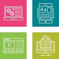 Workshop and Education App Icon vector