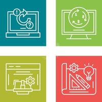 Incubator and Inovation Icon vector