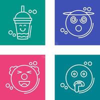 Drink and Dizzy Icon vector