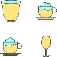 espresso And Mocha Icon vector