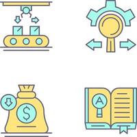 Tools and Idea Icon vector