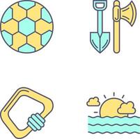 Soccer and Tools Icon vector