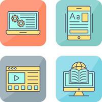 Workshop and Education App Icon vector