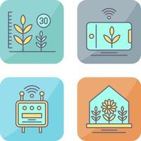 Growth and Device Icon vector