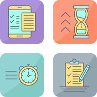 Check List and Quick Response Icon vector