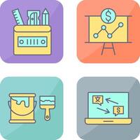 Stationery and Presentation Icon vector